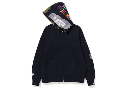 BAPE 1St Camo Tiger Full Zip Hoodie (SS23) Navy