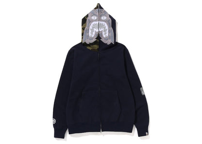 BAPE 1St Camo Tiger Full Zip Hoodie (SS23) Navy