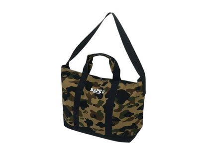 BAPE 1st Camo 2Way Tote Bag Green