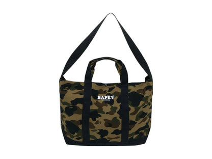 BAPE 1st Camo 2Way Tote Bag Green