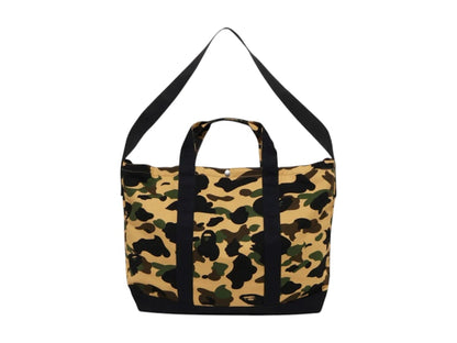 BAPE 1st Camo 2Way Tote Bag Yellow