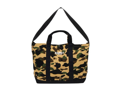 BAPE 1st Camo 2Way Tote Bag Yellow