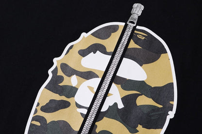 BAPE 1st Camo 2nd Ape Tee Black/Yellow