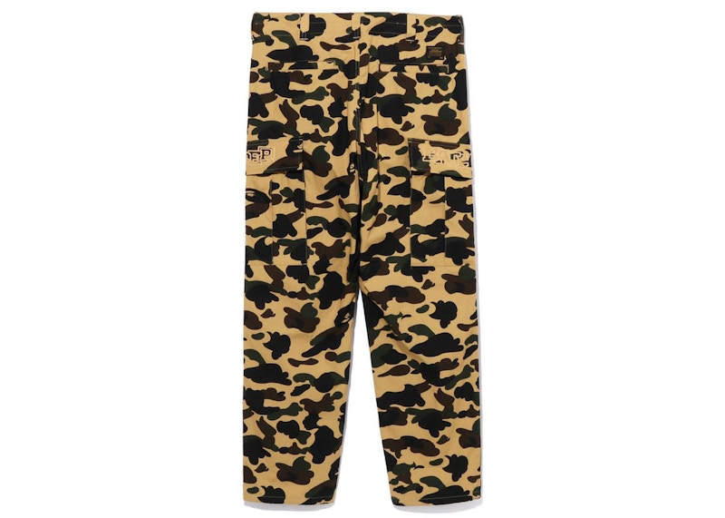 BAPE 1st Camo 6 Pocket Pants (SS23) Yellow