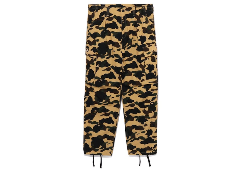 BAPE 1st Camo 6 Pocket Pants (SS23) Yellow