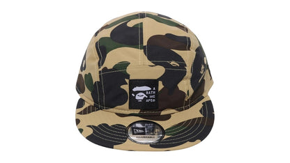 BAPE 1st Camo A Bathing Ape New Era Jet Cap Yellow