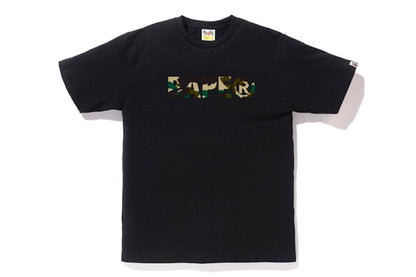 BAPE 1st Camo ASNKA Tee Black/Yellow