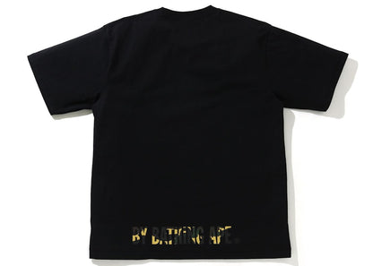 BAPE 1st Camo Ape Face Sta Relaxed Fit Tee Black/Yellow