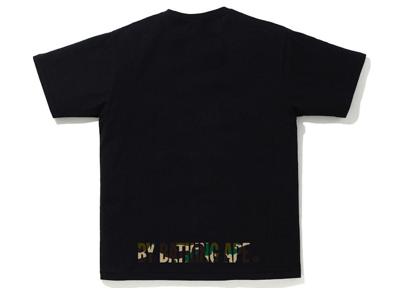BAPE 1st Camo Ape Face Tee Black/Yellow