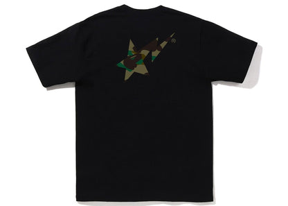 BAPE 1st Camo BAPE Sta Logo Tee (FW22) Black Green