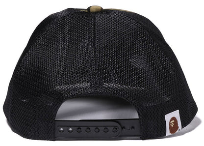 BAPE 1st Camo BAPE Sta Mesh Cap Green