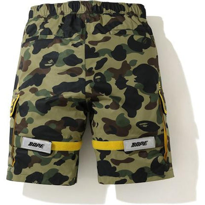 BAPE 1st Camo (B)ape 2 Layer Utility Shorts Green