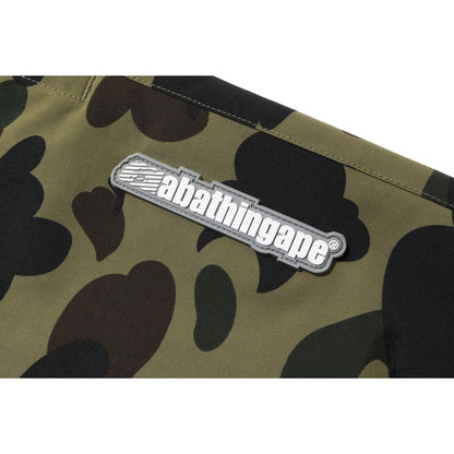 BAPE 1st Camo Bapesta Track Pants Green