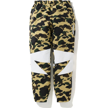 BAPE 1st Camo Bapesta Track Pants Yellow