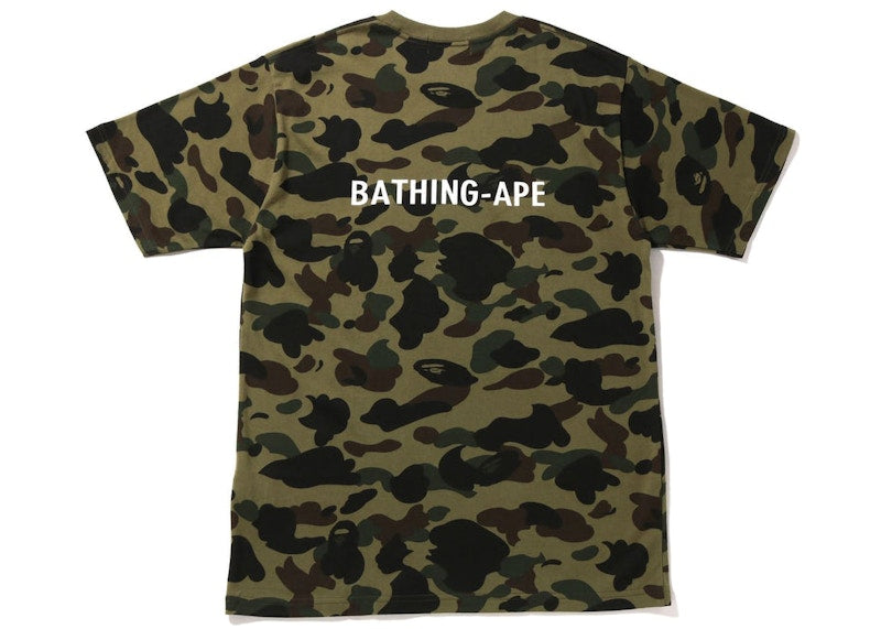 BAPE 1st Camo Bathing Ape Tee Green