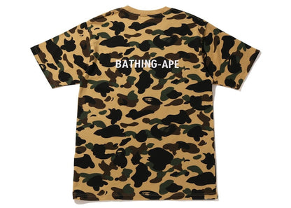 BAPE 1st Camo Bathing Ape Tee Yellow