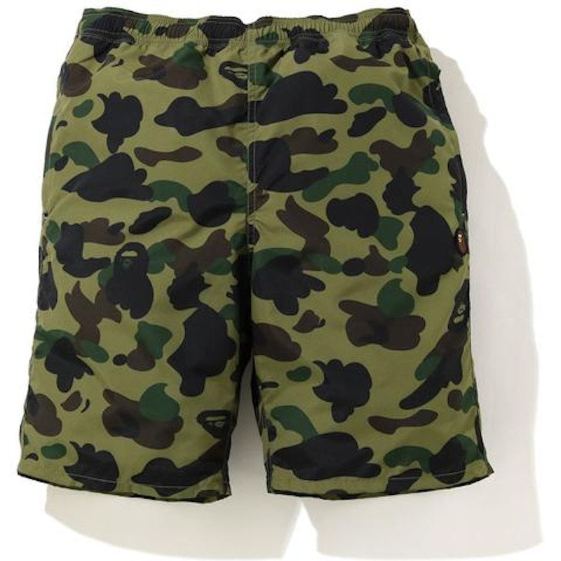 BAPE 1st Camo Beach Shorts (SS20) Green