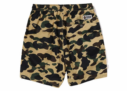 BAPE 1st Camo Beach Shorts (SS24) Yellow