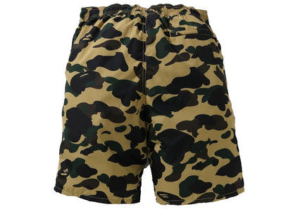 BAPE 1st Camo Beach Shorts (SS21) Yellow