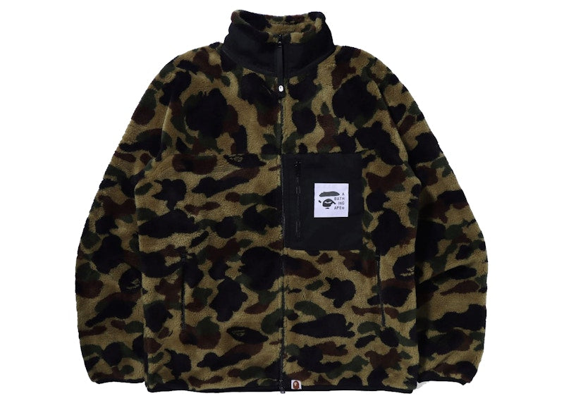 BAPE 1st Camo Boa Jacket (FW21) Green