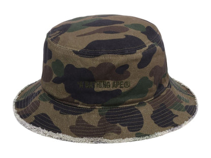 BAPE 1st Camo Buckle Hat Multicolor