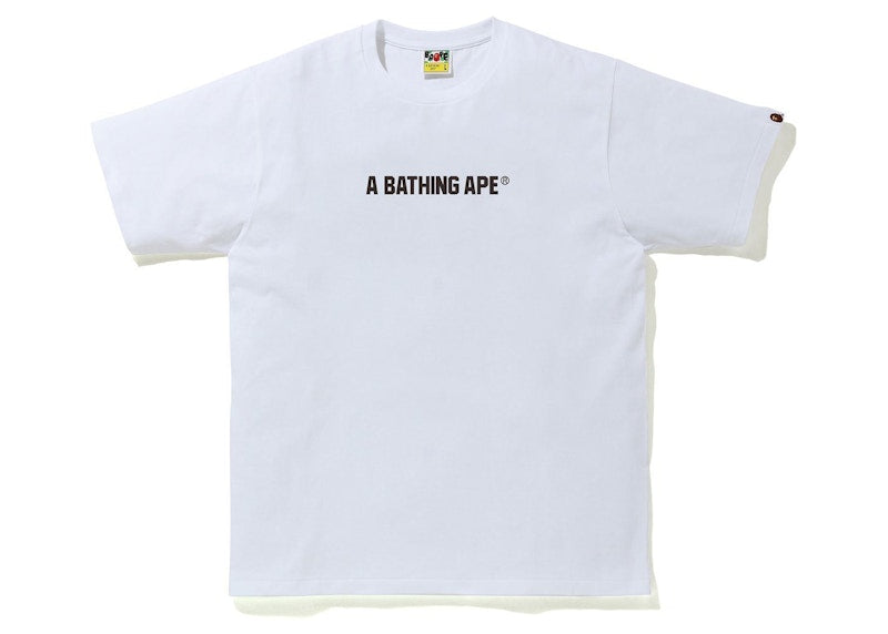 BAPE 1st Camo Busy Works Tee (FW21) White/Green