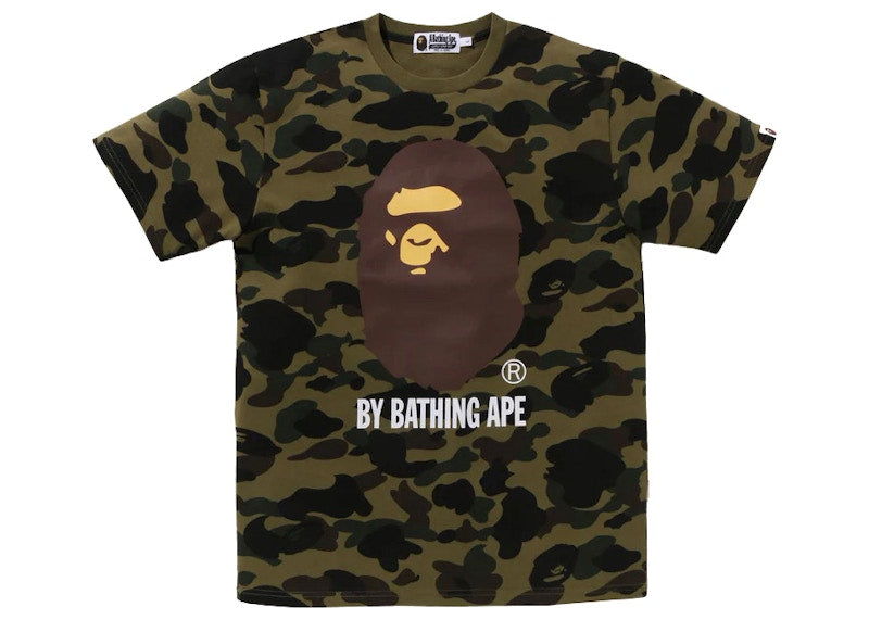 BAPE 1st Camo By Bathing Ape Tee Green