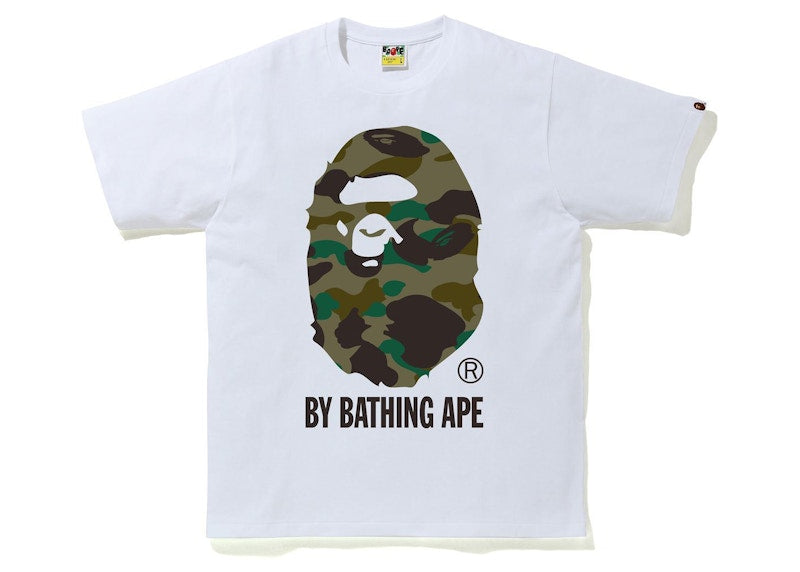 BAPE 1st Camo By Bathing Ape Tee (FW21) White/Green