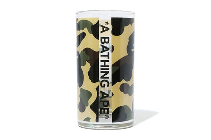BAPE 1st Camo College Glass Cup Yellow