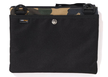 BAPE 1st Camo Cordura Sacoche Yellow