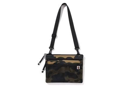 BAPE 1st Camo Cordura Sacoche Yellow