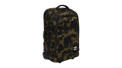 BAPE 1st Camo Cordura Travel Luggage Green