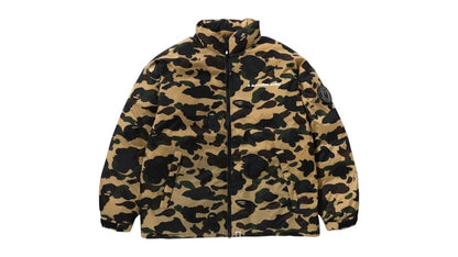 BAPE 1st Camo Down Jacket (SS25) Yellow