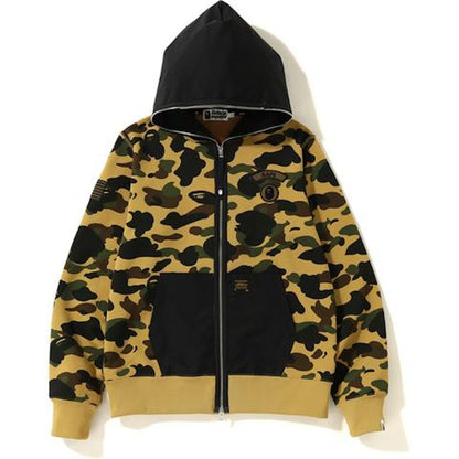 BAPE 1st Camo Full Zip Hoodie (SS19) Yellow