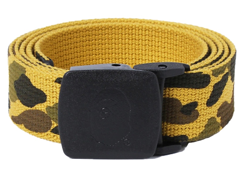 BAPE 1st Camo GI Belt Yellow