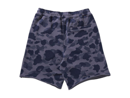 BAPE 1st Camo Heavy Washed Relaxed Fit Sweat Shorts Charcoal