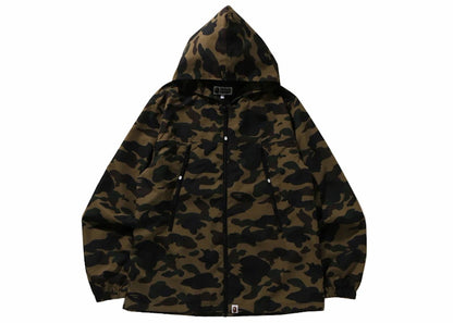 BAPE 1st Camo Hoodie Jacket (FW23) Green