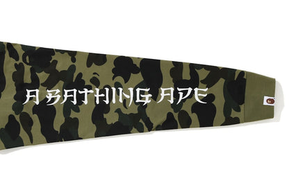 BAPE 1st Camo Kanji L/S Tee Green