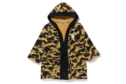 BAPE 1st Camo Kimono Hoodie Yellow