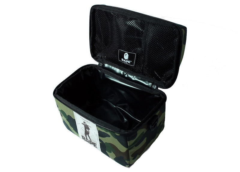 BAPE 1st Camo Lunch Bag Green