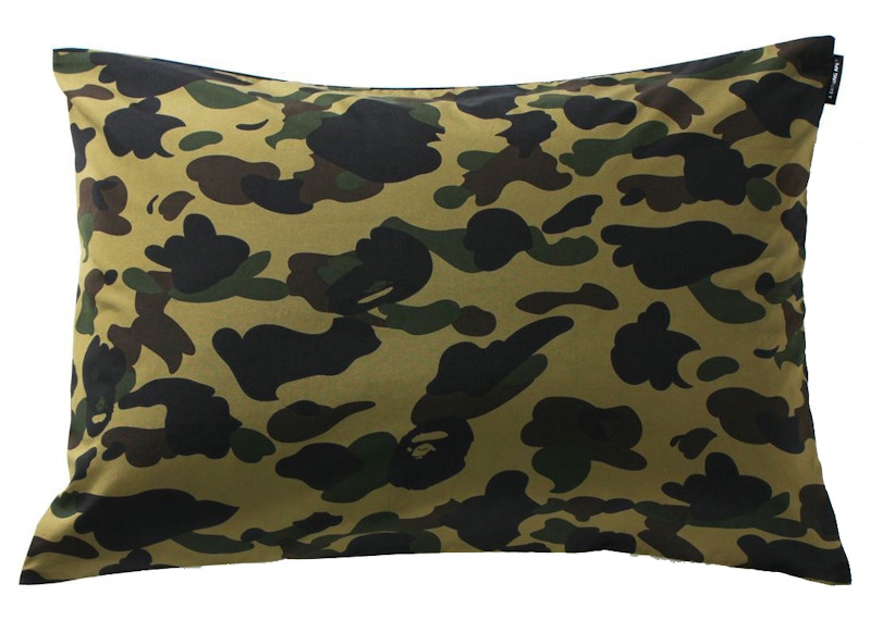 BAPE 1st Camo Medium Pillow Case Green