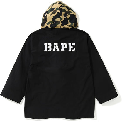 BAPE 1st Camo Military Hoodie Jacket Black/Yellow