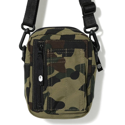 BAPE 1st Camo Military Shoulder Bag Green