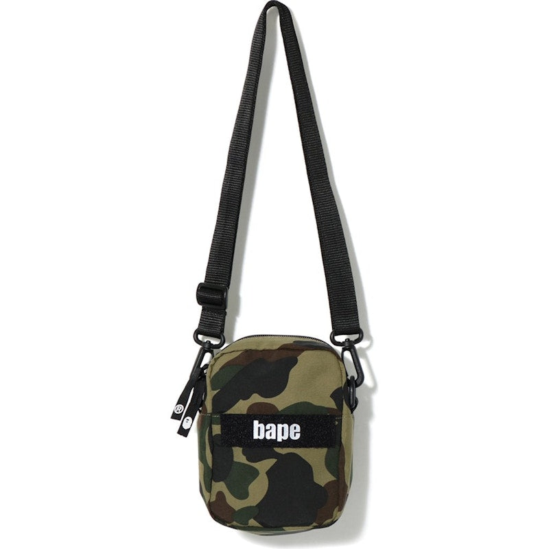 BAPE 1st Camo Military Shoulder Bag Green