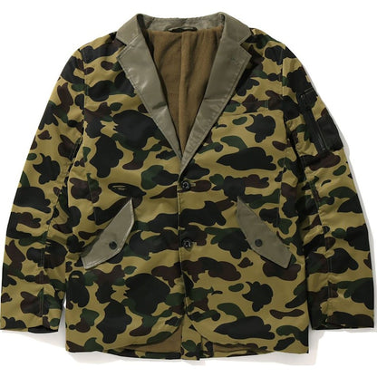 BAPE 1st Camo Military Tailored Jacket Green