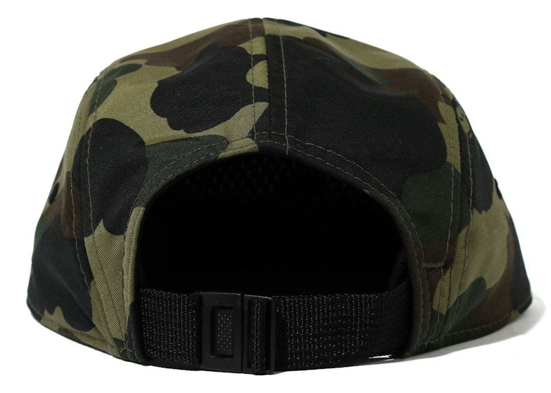 BAPE 1st Camo NEW ERA Jet Cap Green