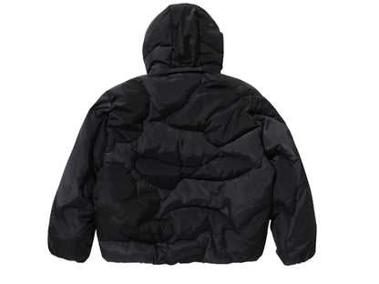 BAPE 1st Camo Nylon Down Jacket Black