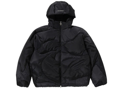 BAPE 1st Camo Nylon Down Jacket Black