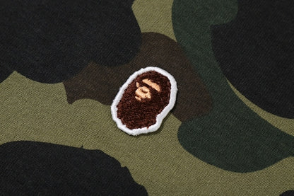 BAPE 1st Camo One Point Tee Green
