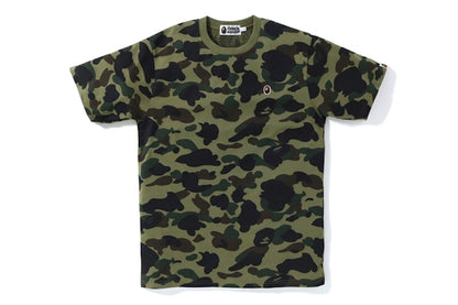 BAPE 1st Camo One Point Tee Green